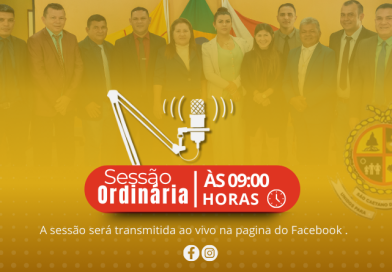 Convite para Sessão Ordinária do dia 21/03/2025